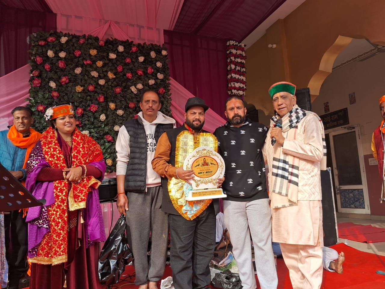 Musician MKV Beat was specially honoured.